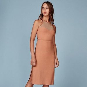 The Reformation Margot dress in Buff